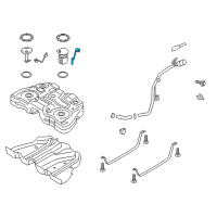 OEM 2014 Ford Fusion Fuel Gauge Sending Unit Diagram - DG9Z-9A299-C