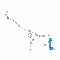 OEM Infiniti QX80 Rod Connecting, Rear STABILIZER Diagram - 56261-1LB1A