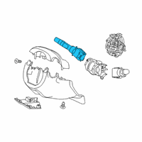 OEM Honda Clarity Switch Assembly, Lighting & Turn Signal Diagram - 35255-TXM-K41