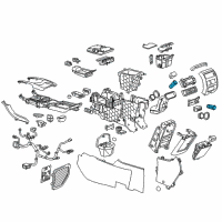 OEM 2012 Chevrolet Sonic Auxiliary Jack Diagram - 20870101