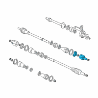 OEM 1995 Honda Odyssey Joint, Inboard Diagram - 44310-SM4-310