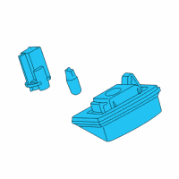 OEM Infiniti M45 Lamp Assembly-Licence Plate Diagram - 26510-EG00A