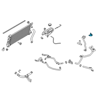 OEM Lincoln Navigator Auxiliary Pump Diagram - HL3Z-18D473-F