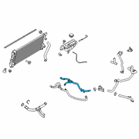 OEM 2018 Ford Expedition Outlet Hose Diagram - JL1Z-18472-C