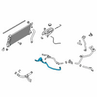 OEM 2020 Lincoln Navigator Inlet Hose Diagram - JL1Z-18472-B