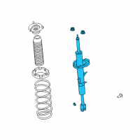 OEM 2005 Infiniti G35 ABSORBER Kit-Shock, Front Diagram - E6110-AM614