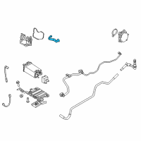 OEM 2019 Ford Explorer Hose Diagram - GB5Z-6758-D