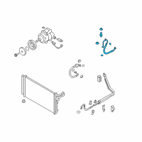 OEM 2013 Hyundai Genesis Hose-Discharge Diagram - 97762-3M100