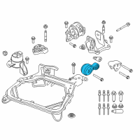 OEM 2011 Ford Fusion Torque Strut Diagram - 9E5Z-6068-B