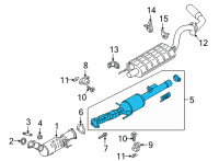 OEM 2021 Ford F-150 CONVERTER ASY Diagram - ML3Z-5F250-A