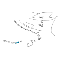 OEM Lexus IS350 Hose Diagram - 85375-20190