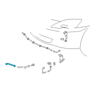 OEM 2007 Lexus IS250 Hose, HEADLAMP Clean Diagram - 85275-12050