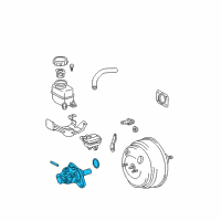 OEM 2004 Lexus RX330 Cylinder Sub-Assy, Brake Master W/Plate Diagram - 47028-0E010