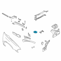 OEM 2001 Chrysler Concorde Plate-Suspension Diagram - 4580192