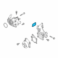 OEM 2020 Infiniti QX50 Gasket-Water Inlet Diagram - 13050-5NA1A