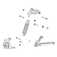 OEM Dodge Viper Nut-HEXAGON Lock Diagram - 6036467AA