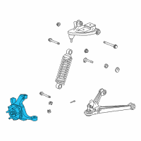 OEM 2015 Dodge Viper Front Suspension-Knuckle Diagram - 68272307AA