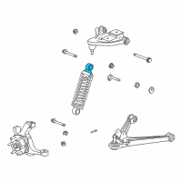 OEM 2008 Dodge Viper *ABSORBER-Suspension Diagram - 5181425AB