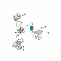 OEM Chevrolet Cobalt Outlet Hose Diagram - 88967331