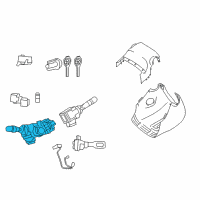 OEM Toyota Headlamp Switch Diagram - 84140-0R020