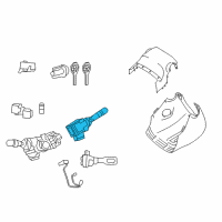 OEM 2014 Toyota RAV4 Wiper Switch Diagram - 84652-0R060