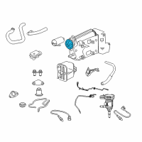 OEM Jeep Wrangler Detector-EVAPORATIVE System INTEGRIT Diagram - 4861962AC