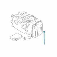 OEM 2007 Hyundai Tucson Oil Level Gauge Diagram - 46580-39050