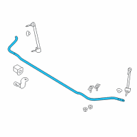 OEM 2021 Lincoln Navigator Stabilizer Bar Diagram - JL1Z-5A772-B