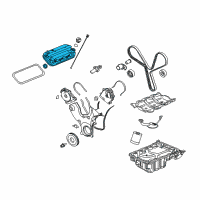 OEM Saturn Vue Cover Asm-Valve Rocker Arm Diagram - 12582062