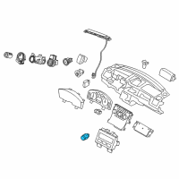 OEM 2010 Lincoln MKT Power Switch Diagram - AA5Z-10B776-AA