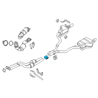 OEM BMW 328i Clamping Bush Diagram - 18-30-7-560-779