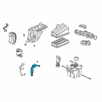 OEM 1999 Honda Odyssey Cover, Air In. Diagram - 17246-P8F-A00