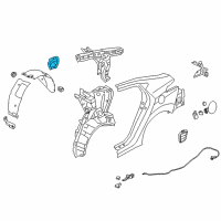 OEM 2014 Hyundai Elantra Housing Assembly-Fuel Filler Diagram - 71531-3X000