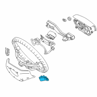 OEM Kia Switch Assembly-Paddle Shift Diagram - 967703T500