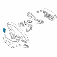 OEM Kia K900 Switch Assembly-Paddle Shift Diagram - 967803T500