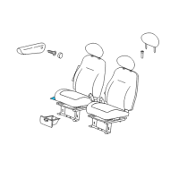 OEM 2005 Chrysler PT Cruiser Pad-Heater Diagram - 5161629AA