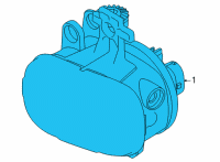 OEM 2022 Nissan Armada Fog Lamp Assy-RH Diagram - 26150-00Q0B