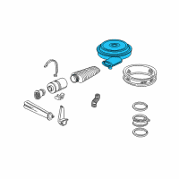 OEM 1994 GMC C3500 Cleaner Asm-Air Diagram - 25098973