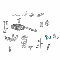 OEM Honda Accord Sensor, Front Laf Diagram - 36531-5G0-A11