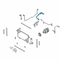 OEM 2000 Nissan Pathfinder Hose-Flexible, Low Diagram - 92480-2W601