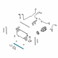 OEM Nissan Pathfinder Seal-Rubber Diagram - 92182-3W400