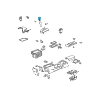 OEM Honda Knob (LEA) Diagram - 54131-SDA-A41