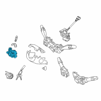OEM 2020 Hyundai Veloster Body & Switch Assembly-Steering & IGNTION Diagram - 81910-D3110