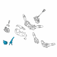 OEM 2020 Kia Rio Steering Key Sub Set Diagram - 81900H8A00