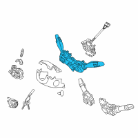 OEM Kia Rio Switch Assembly-Multifunction Diagram - 93400H8700