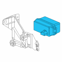 OEM Cadillac Module Asm-Cruise Control (W/ Vehicle Dist Sensor) Diagram - 10349974