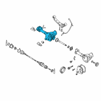 OEM 2002 Nissan Xterra Final Drive Assy-Front Diagram - 38500-28Z67
