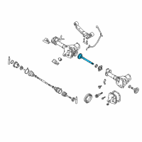 OEM 1988 Nissan D21 Shaft Side Differential Diagram - 38230-21G00