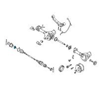 OEM Infiniti M30 Spider Slide Joint Diagram - 39720-10V10