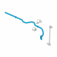 OEM Chevrolet HHR Stabilizer Bar Diagram - 15275280